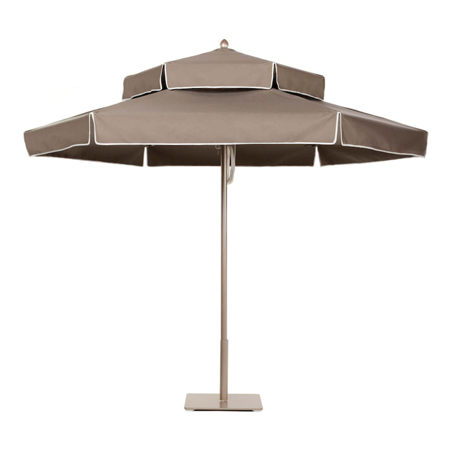 Vintage Taupe Umbrella Image