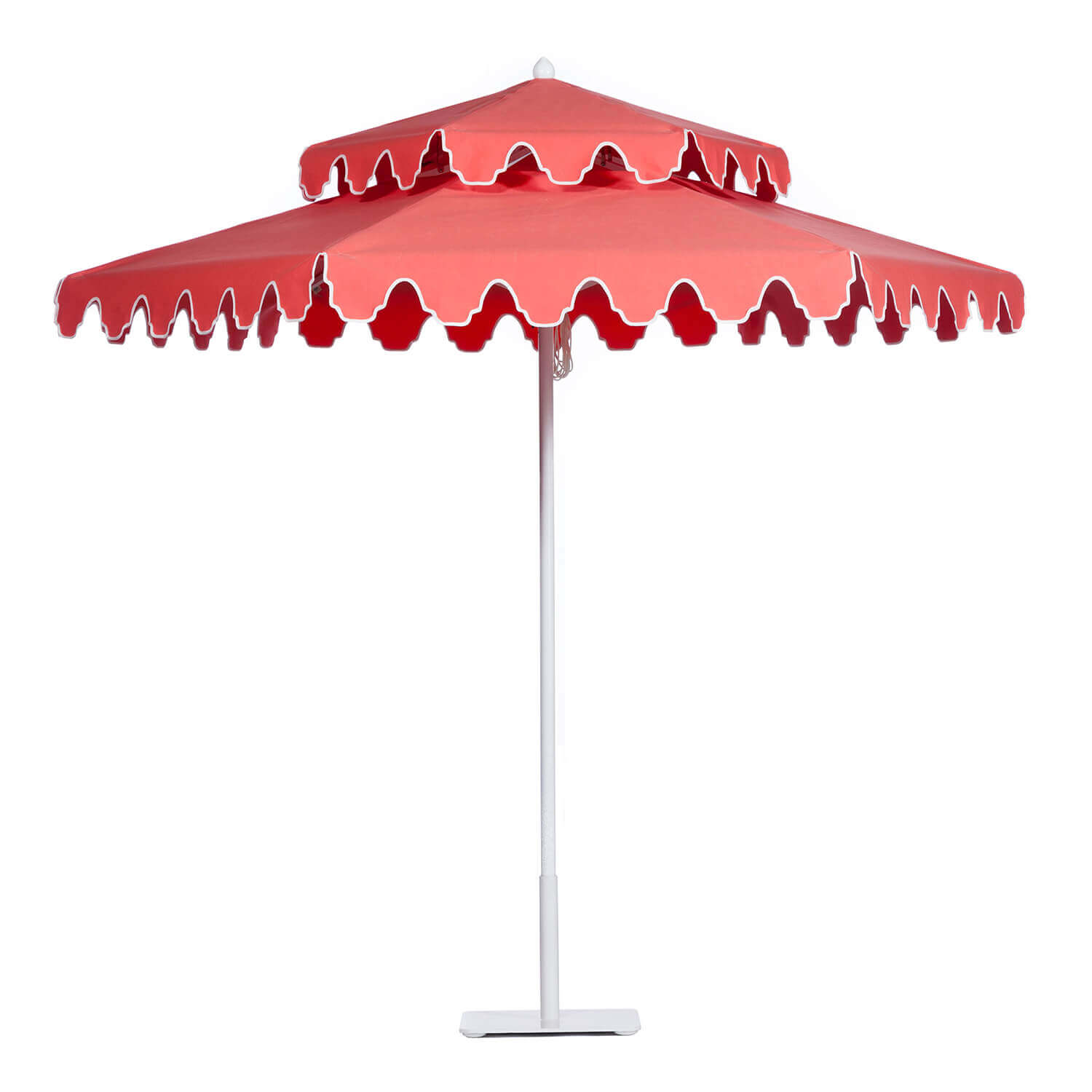 Coral Pink Umbrella Image