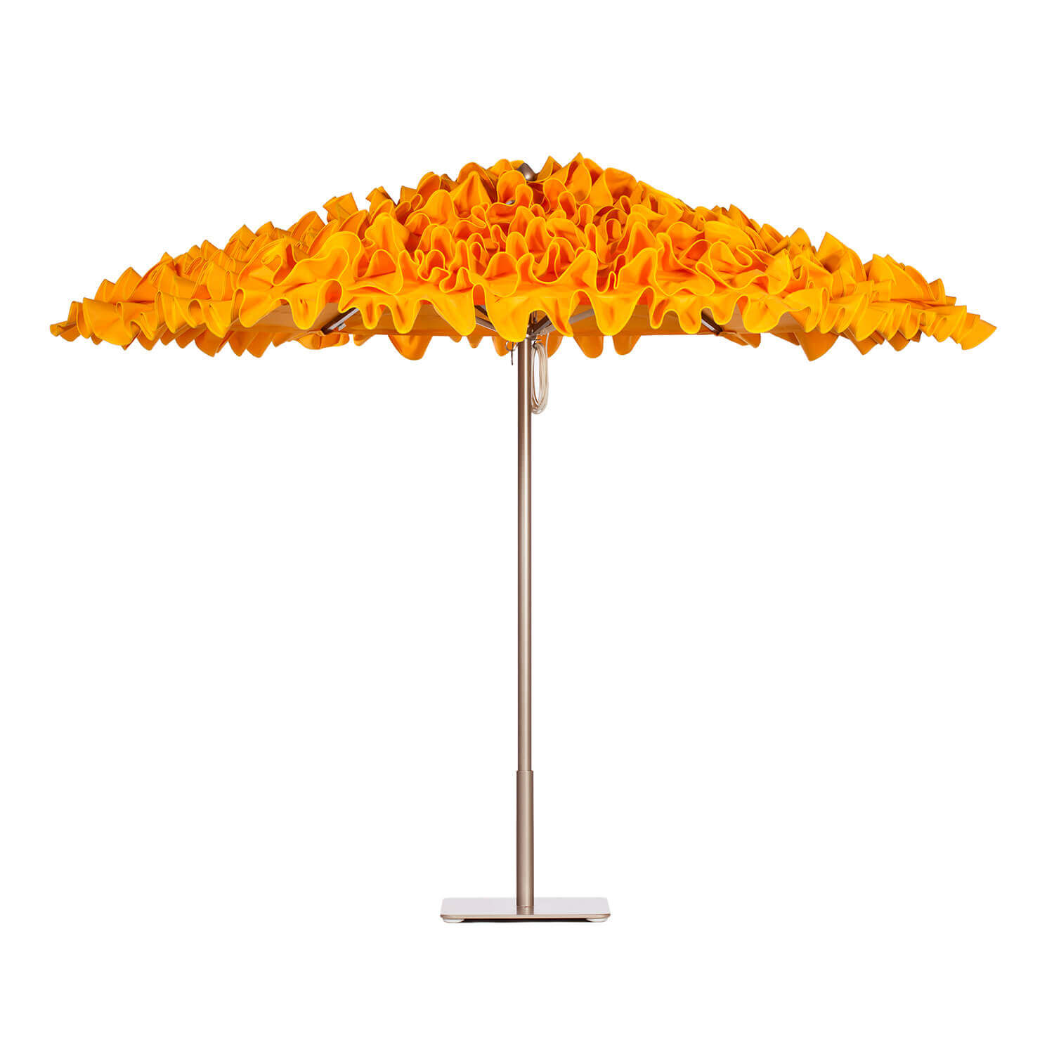 Orange Umbrella Image