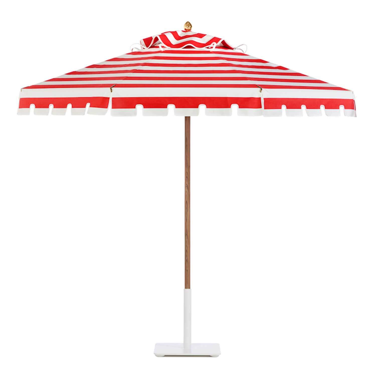Cabana Red Stripe Umbrella Image