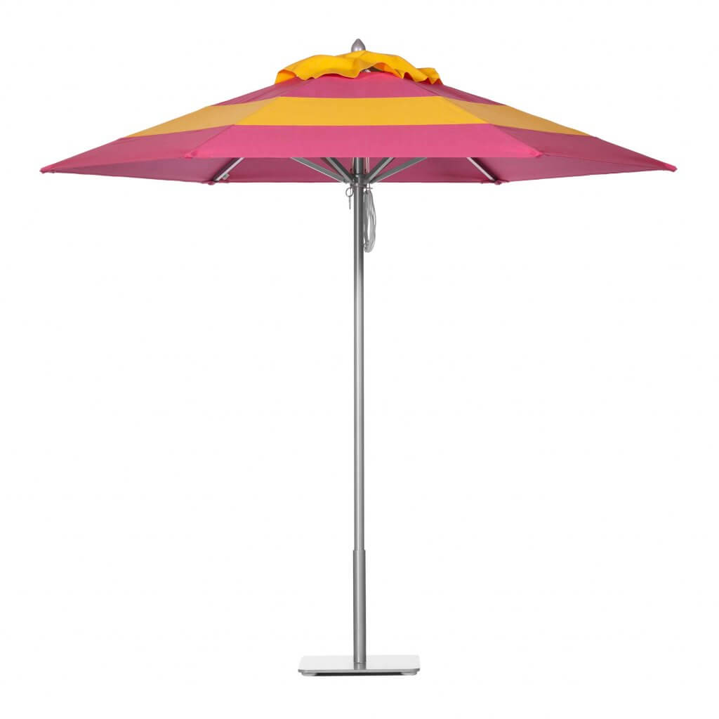 Tropical Pink & Cornsilk Vogue Umbrella Image