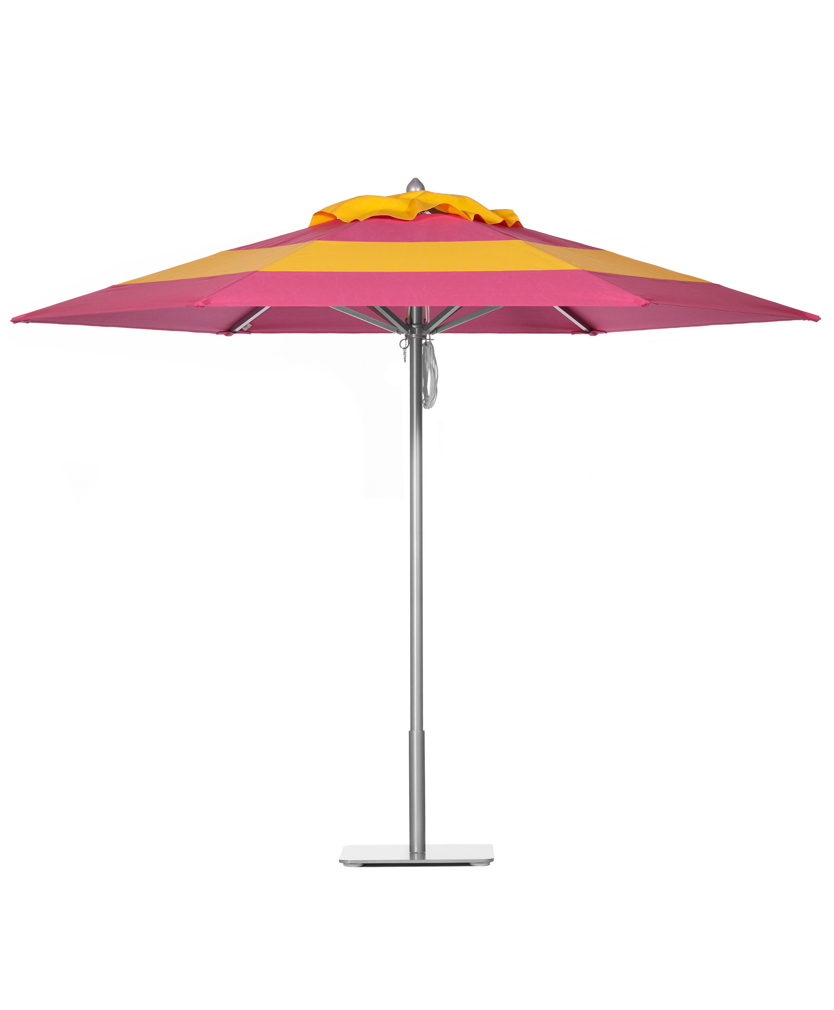 Tropical Pink & Cornsilk Umbrella Image