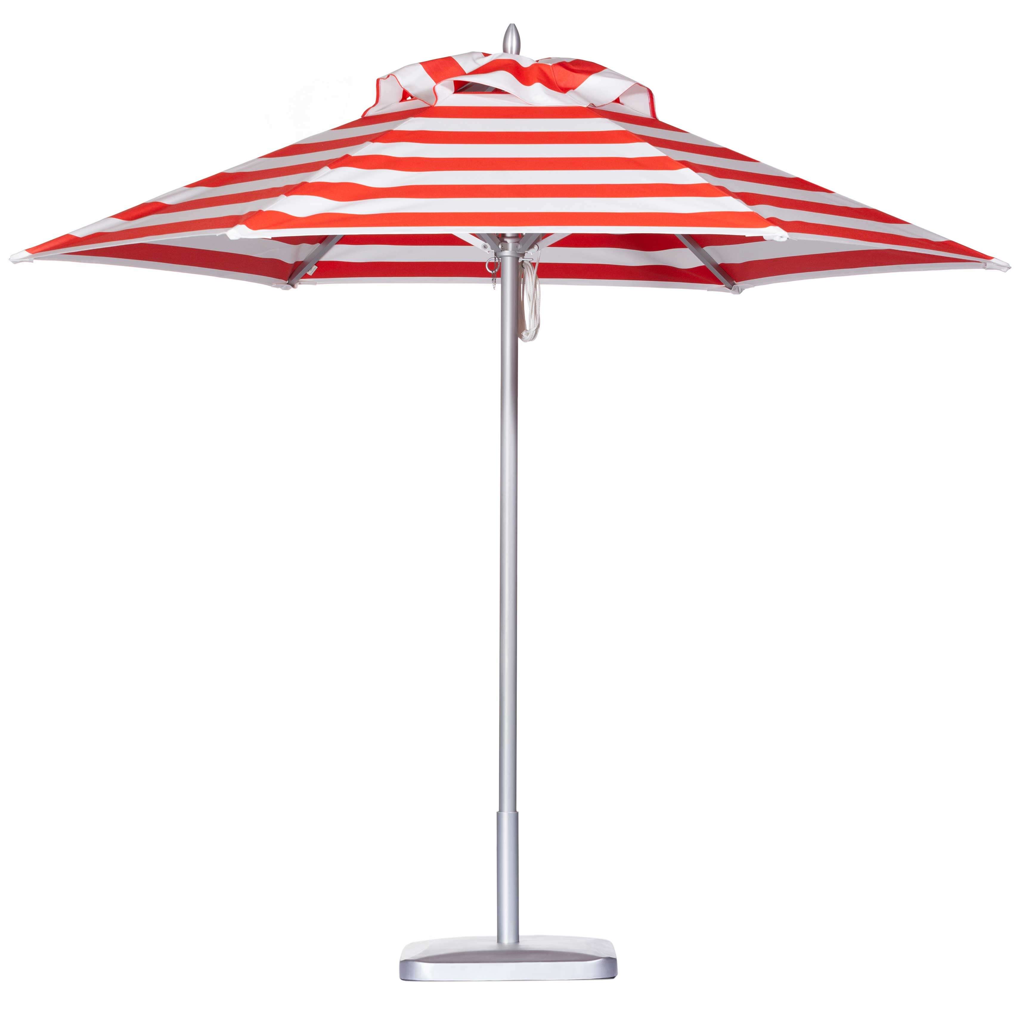 Cabana Red Stripe Umbrella Image