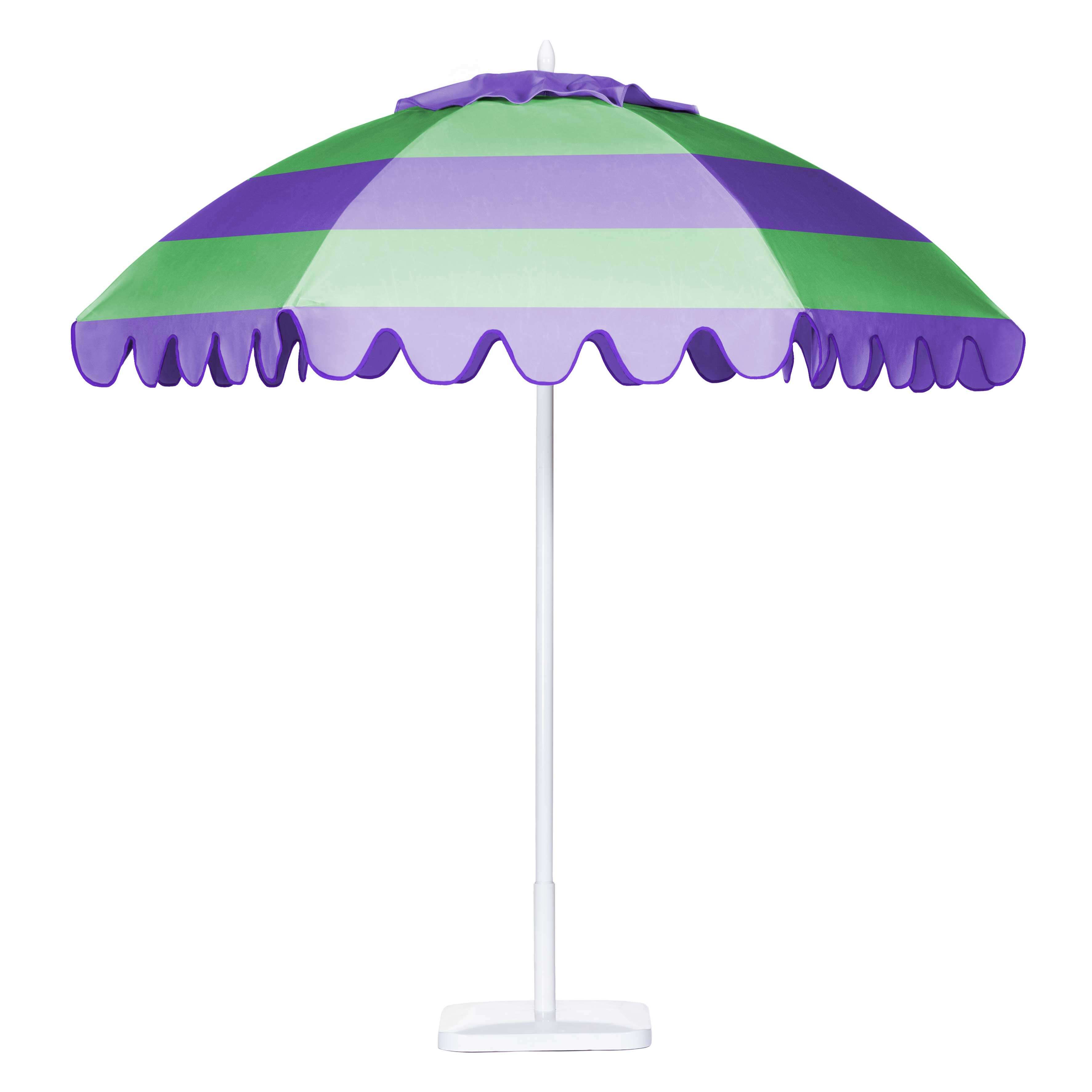 Iguana / Lavender Cloud Umbrella Image
