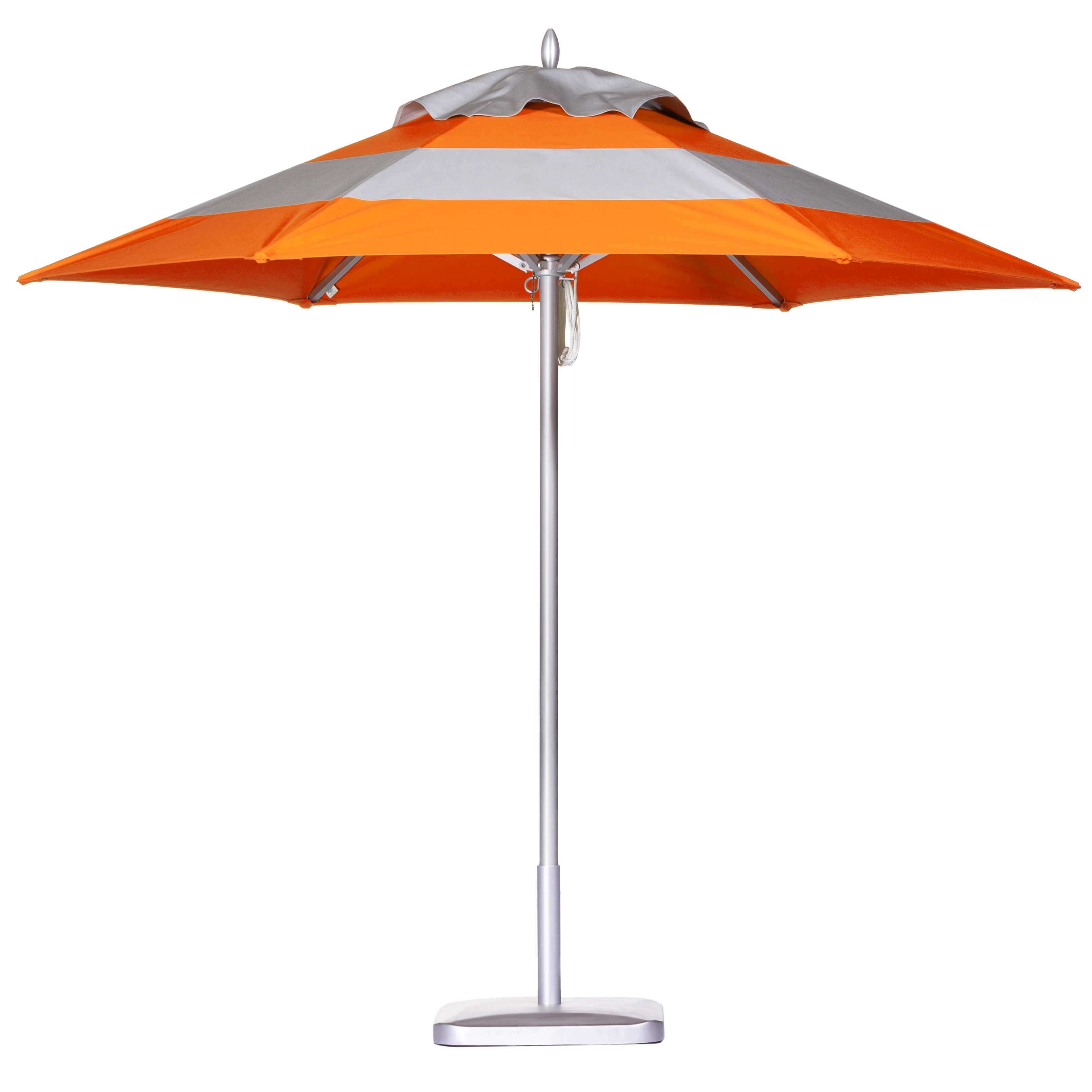 Tango Orange / Cadet Grey Umbrella Image