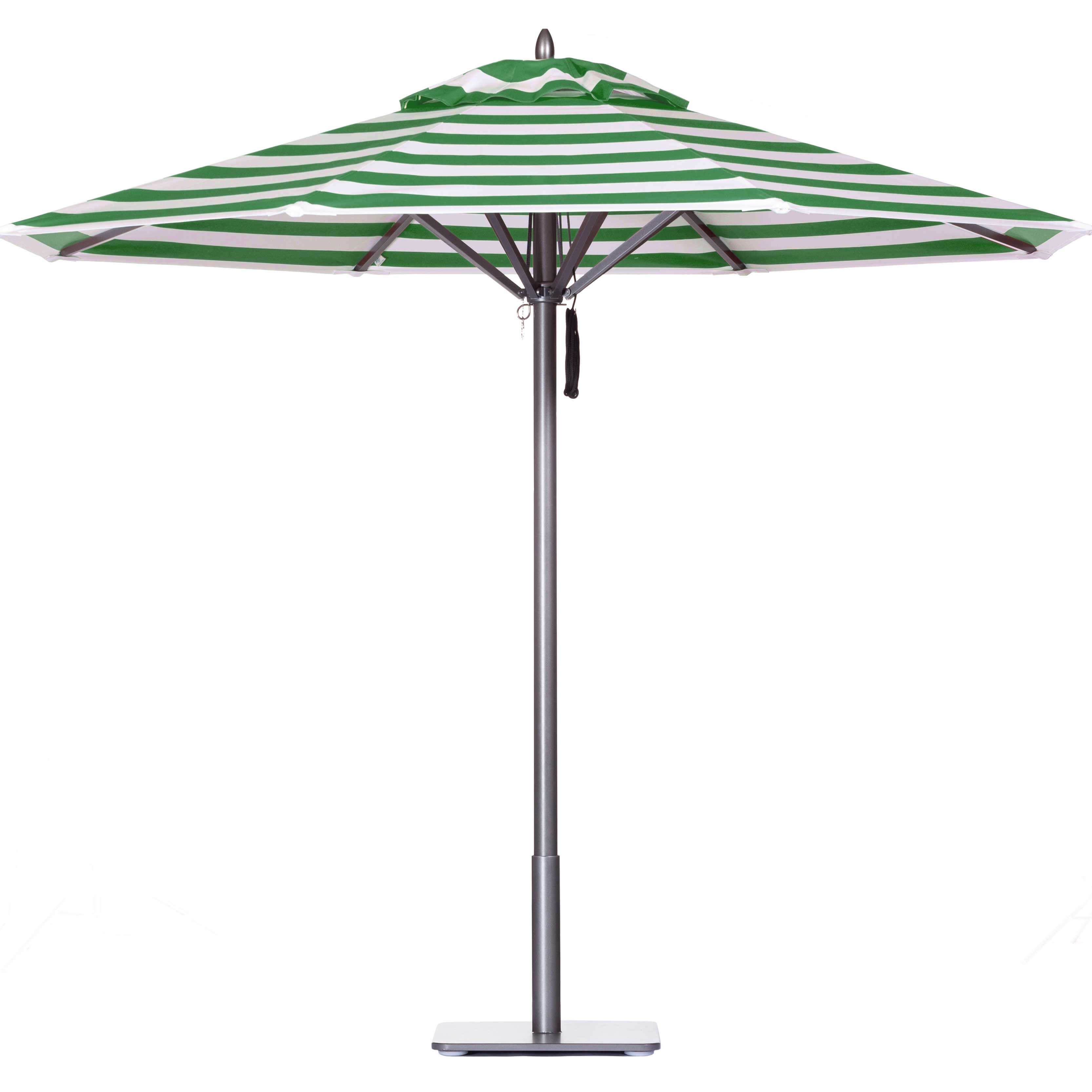 Cabana Green Stripe Umbrella Image