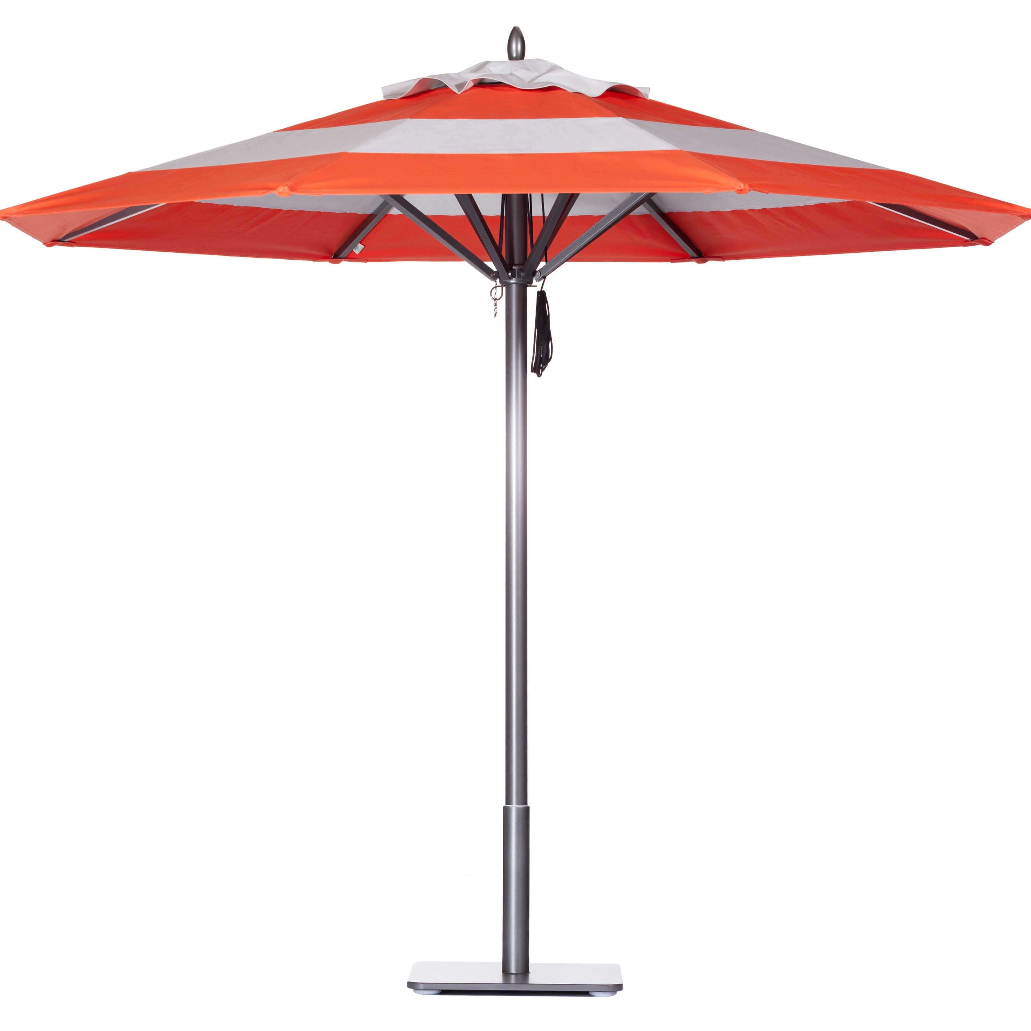 Mandarin Orange / Platinum Umbrella Image