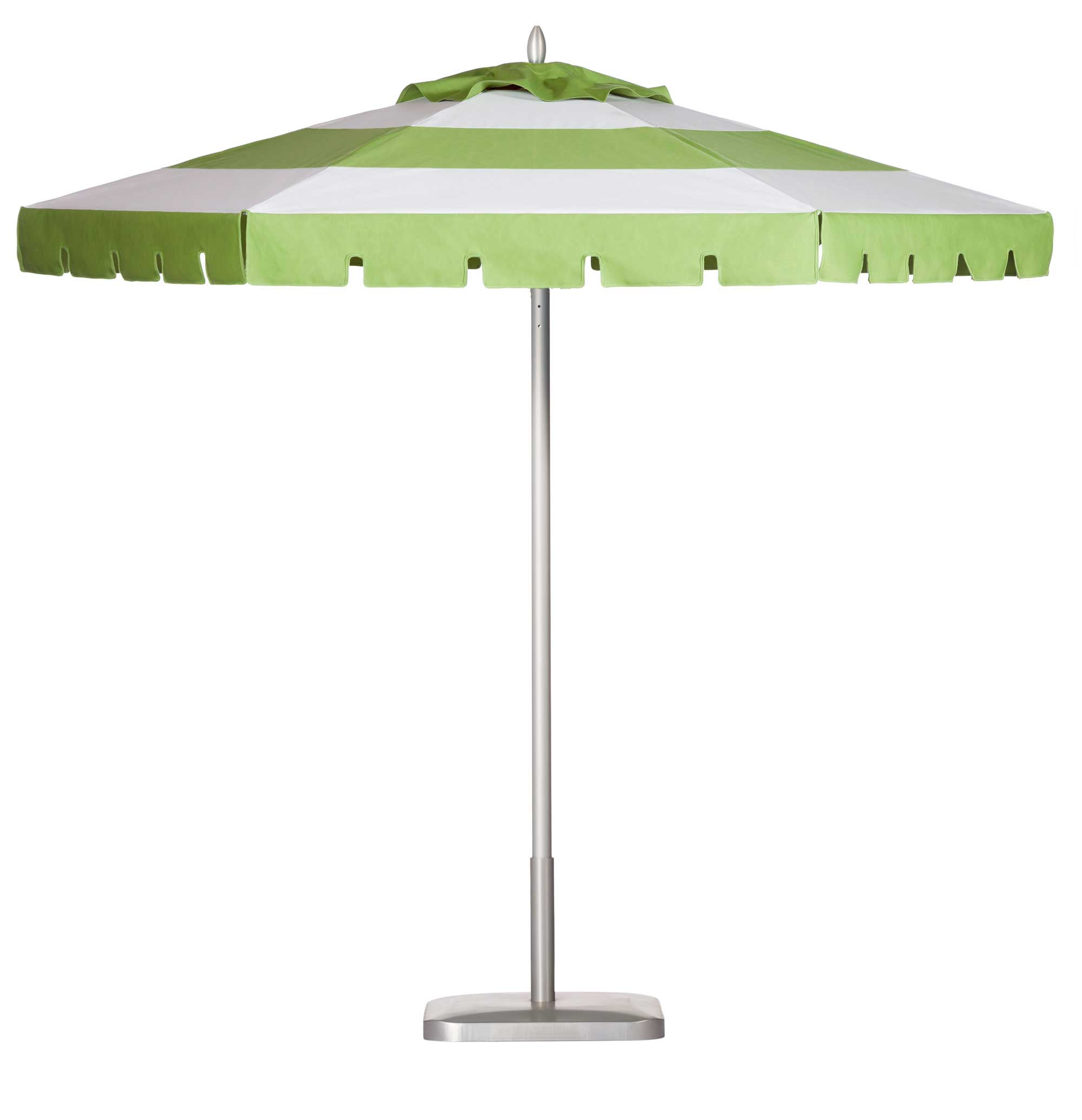 Kiwi Green / Whitecap Umbrella Image