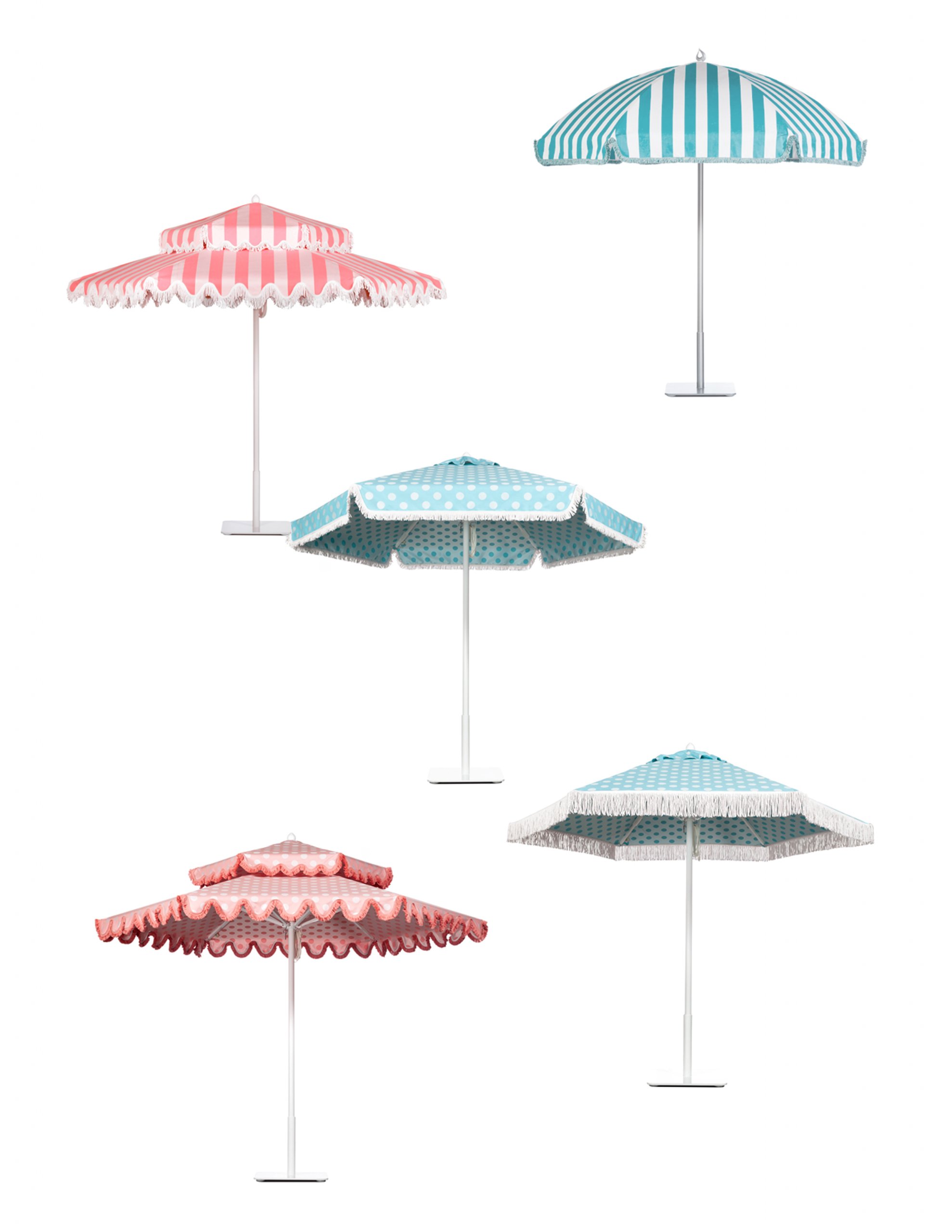 Stacked Umbrellas Image
