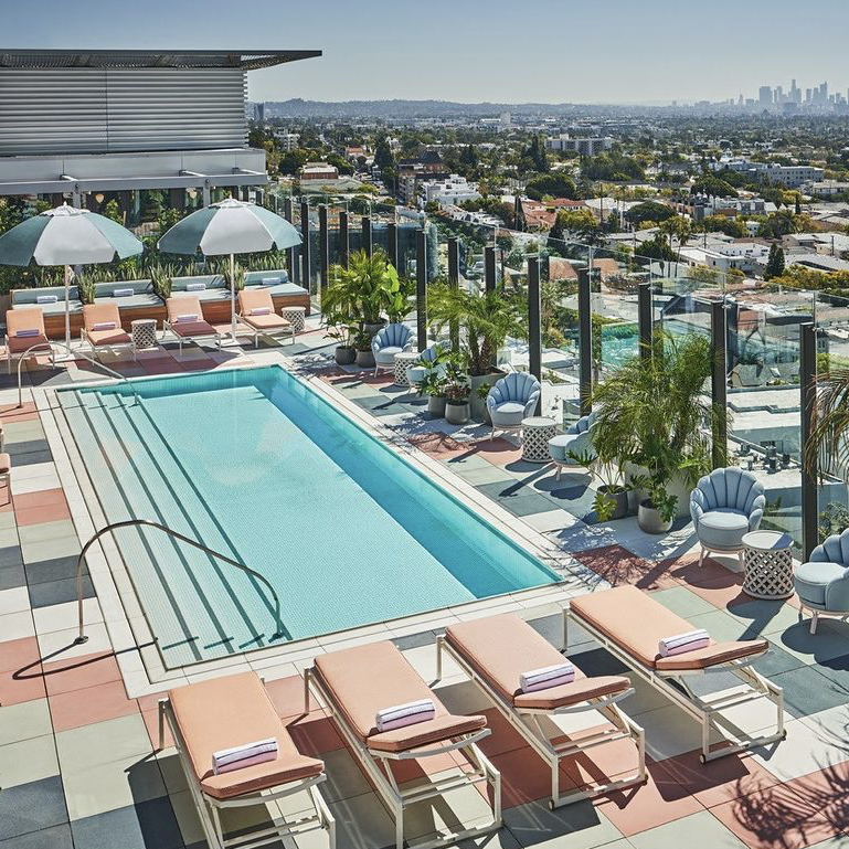 Image of Pendry Hotel poolside