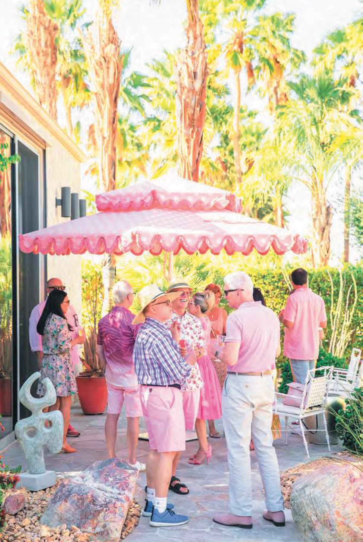 Image of guests at Think Pink Party
