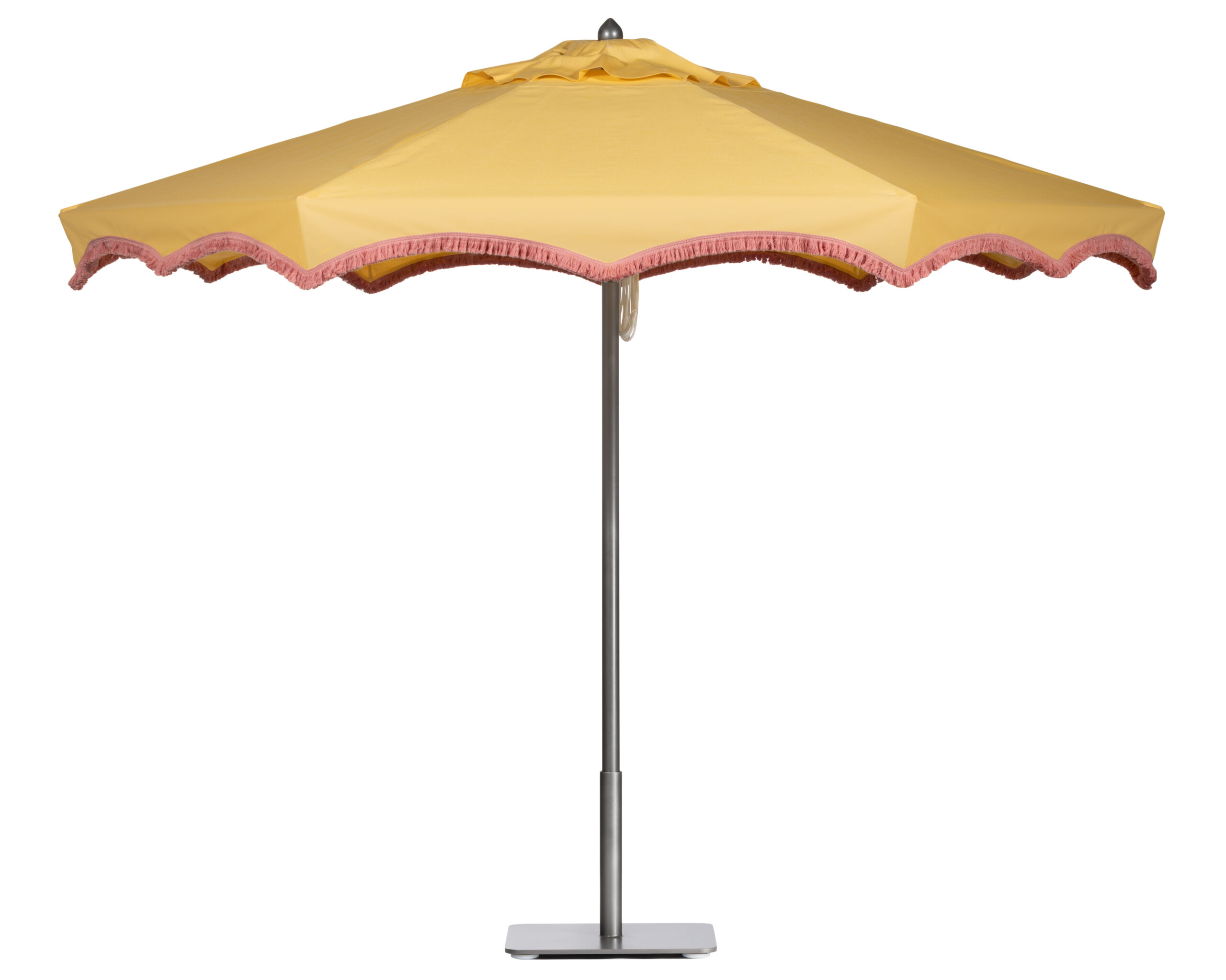 Image of umbrella with Regency valance