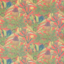 F81763 Protea Print – Coral