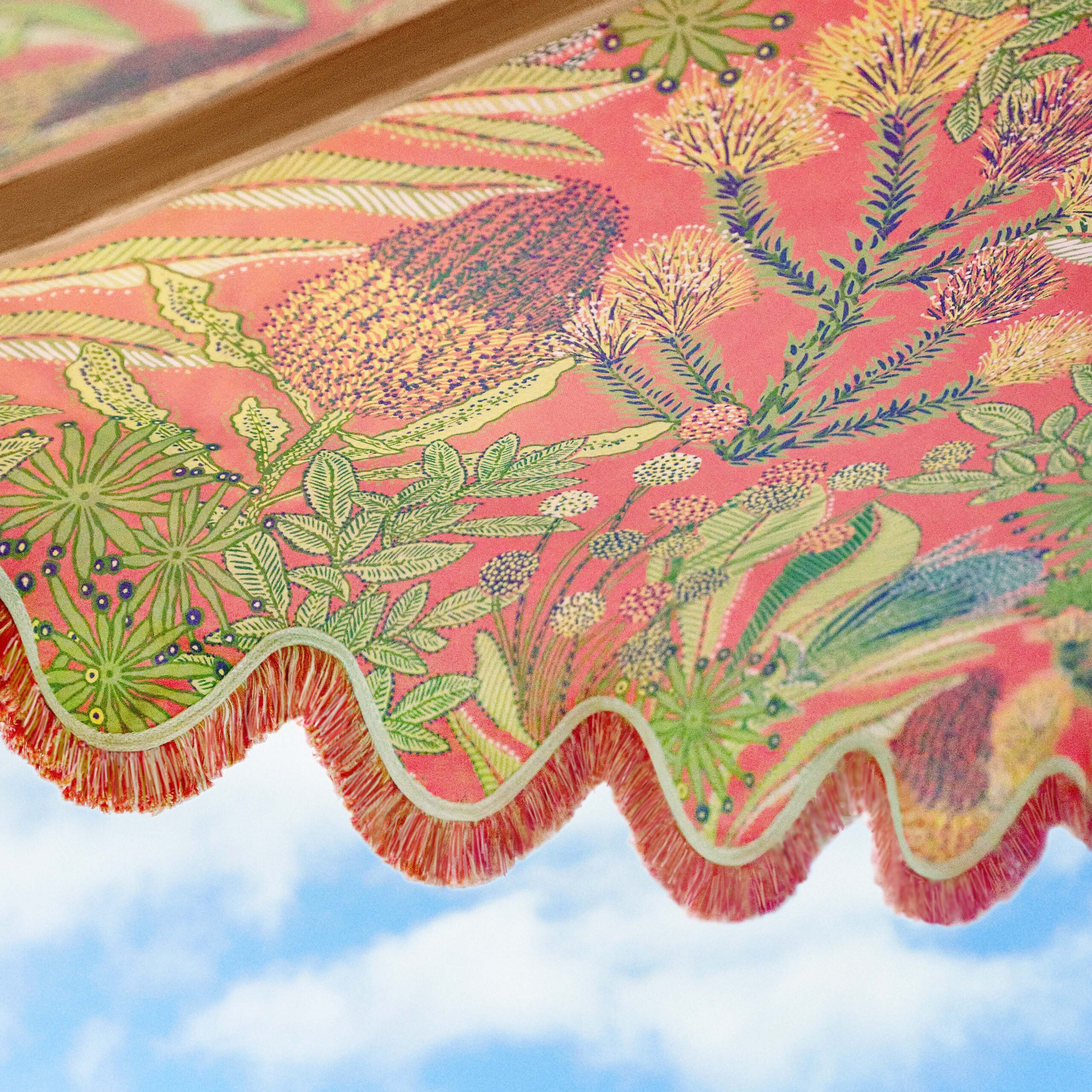 Image of underside of umbrella